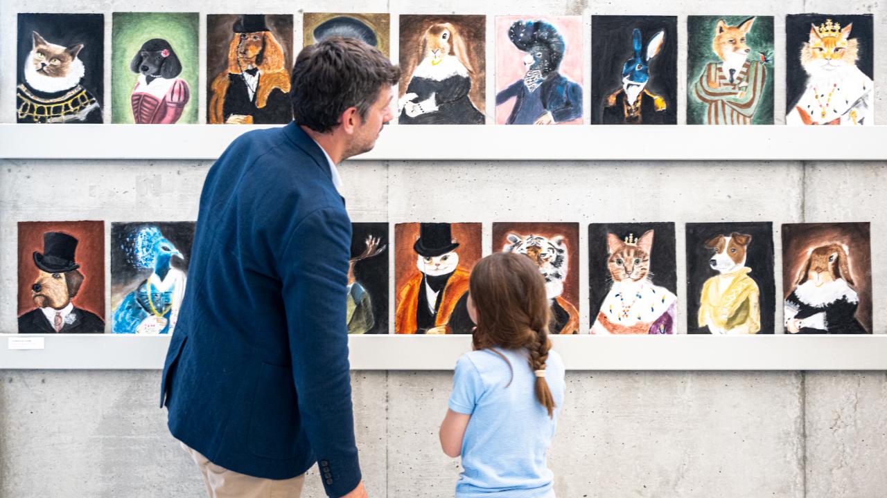 Vernissage des expositions et présentation des films du cinéma d'animation