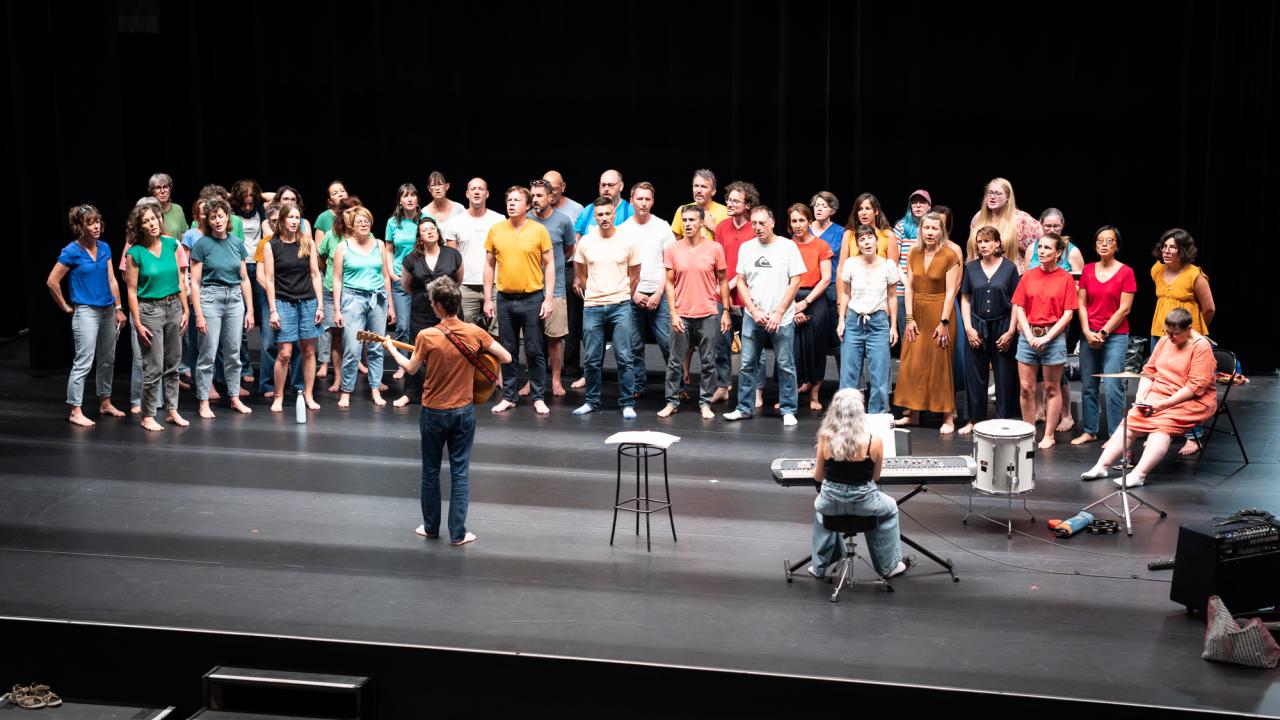 Restitution des chorales pop Antipode et Nouvelle Vague